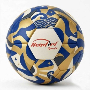 ลูกฟุตบอล KANDARI SPORTS Handi Sports สีกรมท่า ลายมังกรทอง ทนทาน เหมาะสำหรับการฝึกซ้อม - Product Image 1