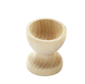 Hot Selling Wood Egg <b>Cup</b> Holder Eco-Friendly Customized Shape and Design <b>Easter</b> Solid Wood Egg Holder - Product Image 4