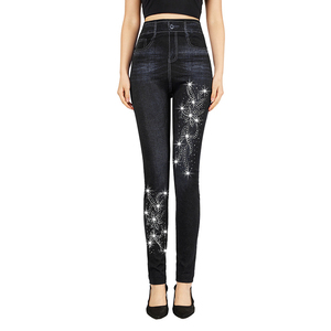 Wholesale Custom Sublimation Printed Cotton Bamboo Fiber <b>High</b> Quality <b>High</b> <b>Waist</b> Yoga <b>Leggings</b> for Women Pakistani Supplier - Product Image 1
