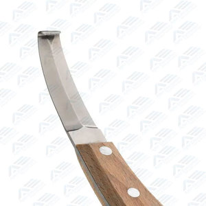 Cuchillo para Pezuñas de Acero Inoxidable de Doble Filo, Ligero, para Uso Veterinario en el Recorte de Pezuñas de Caballos - Product Image 3