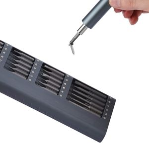 Set di 48 Mini Cacciaviti Elettrici Magnetici con LED, Precisione L, Acciaio S2 per Fai-da-te, Scatola di Stoccaggio Magnetica, Tensione Nominale 3.7V - Product Image 6
