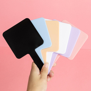 Espejo de Maquillaje Portátil Personalizado de Alta Calidad, Redondo o Cuadrado, Pequeño, de Una Sola Cara, Espejo de Mano Personalizado para Mujer - Product Image 1