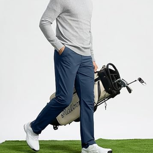 กางเกงกอล์ฟผู้ชาย กางเกงทำงานแบบยืดได้ น้ำหนักเบา แห้งเร็ว กางเกงลำลองมีกระเป๋า 30"/32"/34" - Product Image 3