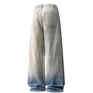 Pantalon Baggy Homme Urbain Coupe Ample Décontracté Jambe Droite Style Quotidien Streetwear Bas de Tenue Mode Vente en Gros - Product Image 2