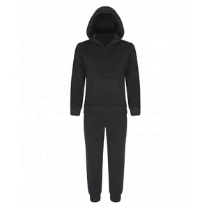Conjunto Deportivo de Forro Polar Medio para Bebé Niño, Diseño 2 en 1 con Capucha, Traje Deportivo Cálido, Combinación de Colores, Talla Grande - Product Image 4