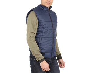 Gilet matelassé brillant imperméable et respirant pour homme, sans manches, chaud et épais, idéal pour l'hiver - Product Image 6