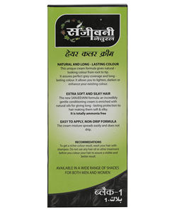 Tinte de Cabello en Crema Semipermanente, Natural, a Base de Hierbas, de Primera Calidad, Sin Amoníaco, 110 ml, Negro Natural, Cubre las Canas, Precio al por Mayor - Product Image 2