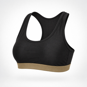 Women's Solid Color Yoga Sports Bra Different Design Options for Sports Bra Breathable Seamless Contrast <b>Binding</b> Design Bra - Product Image 4