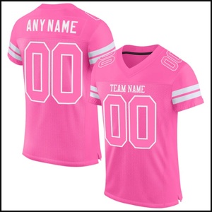 Nouveaux designs 2026 NAVISTA SPORTS NS-4008 Maillots de football américain 100 % polyester cousus 32 équipes Noms d'équipes personnalisés Manches courtes - Product Image 2