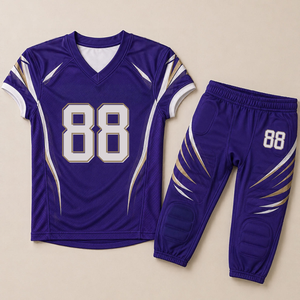 Maillots de football américain authentiques, uniformes d'équipe durables, vêtements de sport de qualité supérieure conçus pour les matchs intenses - Product Image 3