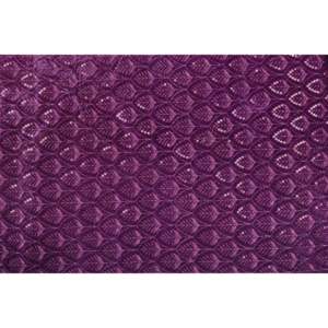 Tissu en velours à paillettes violettes au mètre, largeur 54 pouces, pour sacs et artisanat - Product Image 3