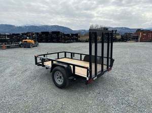 Nouvelle remorque utilitaire Suretrac 5X8 avec rampe et porte, 2990 lb de poids total en ordre d'état, prix bas - Product Image 5