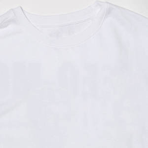 เสื้อยืดผู้ชาย ผ้าฝ้าย 200 กรัม แขนสั้น คอกลม สีพื้น เรียบง่าย ทรงหลวม ขายดี เสื้อยืดเปล่า ล้างสีแบบแอซิด สำหรับผู้ชาย - Product Image 5