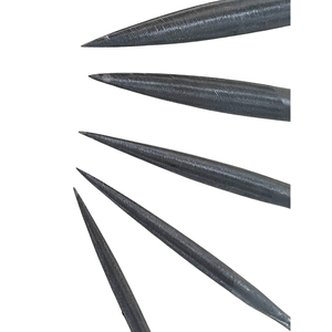 MEJOR PRECIO Juego de limas de aguja industriales/americanas de 200 mm (8 pulgadas) ML DIY, de acero resistente, corte suave, acabado natural, 4 mm - Product Image 5