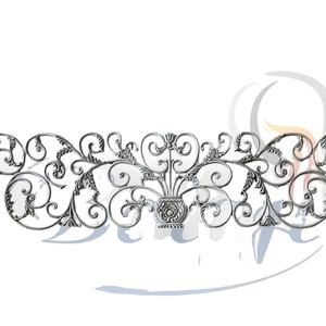 Balaji Metals Exportation Qualité Moderne Royal Fonte Décoratif Balcon Garde-corps Sans Cadre Réglable UV Protégé Durable - Product Image 1