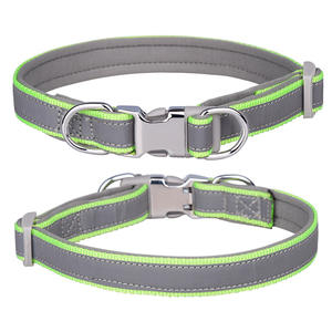 Collar Ajustable para Perro Imra Impex con Hebilla Metálica Grabada Personalizada, Microfibra Reflectante y Acolchado Suave para Correr al Aire Libre 2026 - Product Image 5