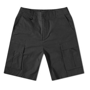 Men's Loose Cargo Pants Shorts 100% Cotton Casual Drawstring Knitted Cargo Shorts Summer Breathable Quick Dry Anti-wrinkle - Product Image 1