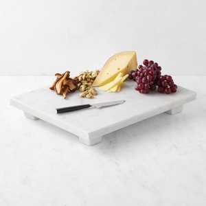 Premium marble pattern tray <b>set</b> rectangular stone <b>serving</b> tray modern table decor organizer tray stylish handmade export quality - Product Image 4