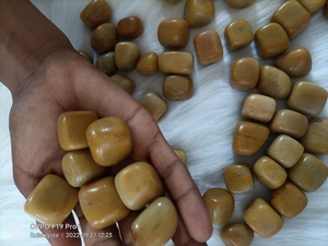 หินอะเวนเจอรีนสีเหลืองธรรมชาติ ขัดเงา หินบำบัด พกพาสะดวก สำหรับการทำสมาธิ เรกิ ตกแต่งบ้าน ขายส่ง - Product Image 3