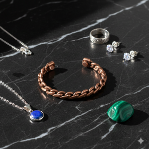 Brazalete de Terapia Magnética de Cobre Trenzado Hecho a Mano para Hombres y Mujeres - Brazalete Curativo Ajustable - Product Image 6