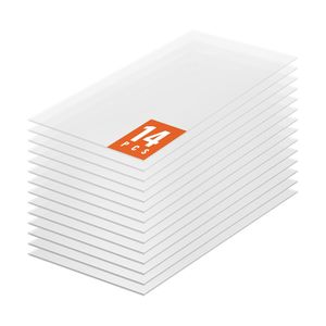 Pannelli in Policarbonato per Serra, Confezione da 14, 2x4x0.16, Lastre per Tetto Impermeabili Anti-UV, Lastre Solari in PC Goffrato - Product Image 1