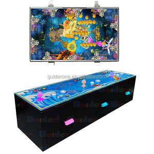 2025 Crazy <strong>Software</strong> All in One Game Portable Wooden Cabinet 3 Players Fish Game Cabinet Poseidon's Realm - Product Image 4