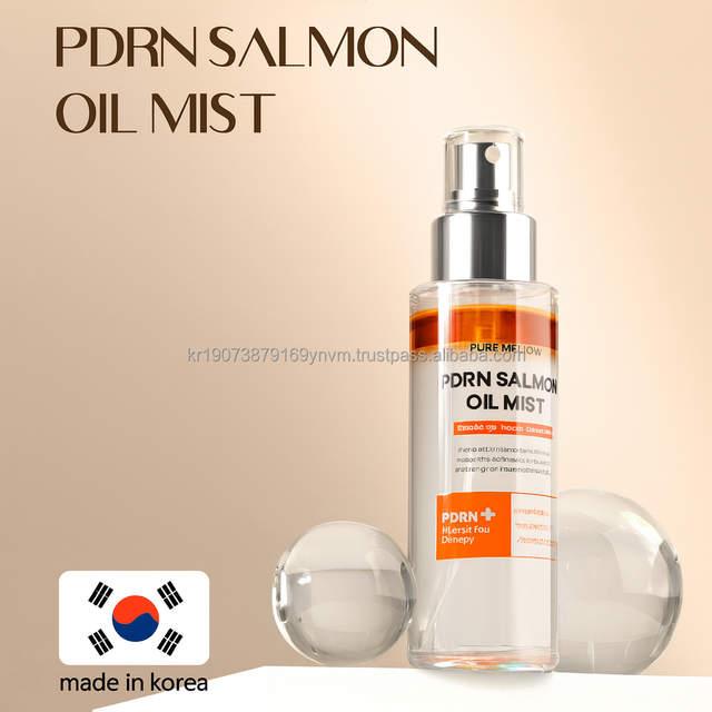 K-Beauty PDRN Salmon Roe Oil Serum Mist for Bright Firm and Radiant Glass Skin Glow