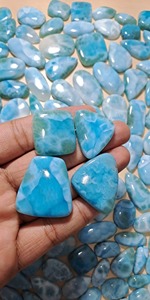 Piedra Preciosa de Larimar Natural de Grado AAA 2026, Ideal para Joyería, Anillos y Colgantes, Formas Variadas, Precio de Fábrica Jaipur, en Oferta - Product Image 3