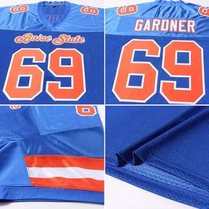 Ensemble de maillot de football sur mesure pour hommes, taille plus, vêtements de sport respirants avec manches courtes et motifs imprimés pour la nouvelle saison - Product Image 6