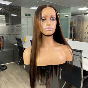 Peluca de Cabello Humano Vietnamita Liso, Color Marrón Degradado, Extensiones de Cabello con Cierre, Alta Calidad, Precio al por Mayor - Product Image 4