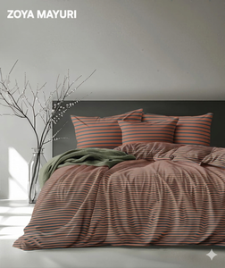 Sábanas Ajustables Modernas de Tamaño Queen con Fundas de Almohada - Product Image 2