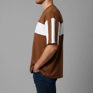 Offres Spéciales Nouveaux T-shirts de Luxe pour Hommes en Coton Lourd 100% de Haute Qualité, Col Rond, Séchage Rapide, Effet Délavé, avec Logo Personnalisé - Product Image 2