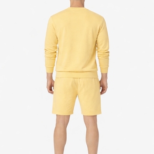 Ensemble sweat-shirt et short personnalisés pour homme, ensemble décontracté deux pièces, tenue de sport confortable pour homme - Product Image 2