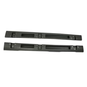 Estribos Laterales Negros para Jeep Wrangler JK Unlimited 4 Puertas, 2007-2017 - Product Image 1