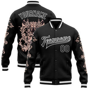 Splendid Apparel Custom Printed Polyester/Cotton Varsity <b>Jacket</b> Plus Size <b>Men</b> Baseball <b>Jacket</b> Oversized <b>Letter</b> Patchwork Flame - Product Image 1