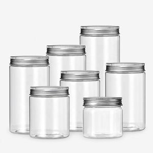 ขวดพลาสติก PET ทรงกลม 350 มล. ฝาเกลียวใส สำหรับใส่ขนม เกรดอาหาร ปลอดสาร BPA  โรงงานผลิตภาชนะบรรจุขนม ประเทศเวียดนาม - Product Image 1