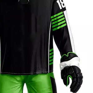Customizable Sized Unisex Ice Hockey Uniform Sets Comfortable Fitness Breathable Unique Collar Design High Quality OEM Service - Product Image 6