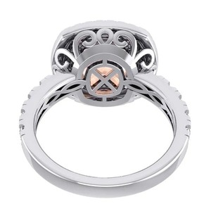 <b>Cushion</b> MorganiT LAB - GROWN Diamond <b>Ring</b> - Product Image 3