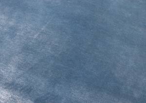 Tapis moderne fait main en laine bleue unie et Tencel, écologique et sur mesure, pour la maison, le bureau et la prière - Product Image 6