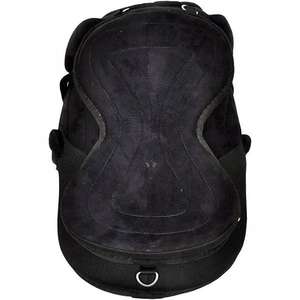 Silla de Doma Ligera Negra con Estructura de Madera, Asiento Acolchado Suave, Correas de Estribo Ajustables y Material Sintético Duradero - Product Image 2