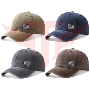 Casquette de baseball unisexe populaire « Meilleur Papa » style vintage usé, imperméable, en toile de coton lavée, casquettes de sport personnalisées de bonne qualité - Product Image 2