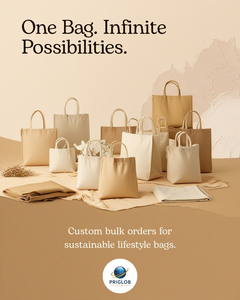 Cotton <b>Tote</b> Bag with Loop Handle, Reusable Eco Friendly Shopping Bag, Heat Transfer Print, Custom Logo Gift <b>Tote</b> - Product Image 5