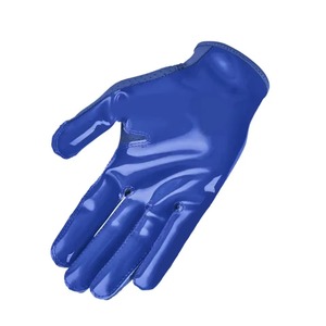 High Quality Breathable Lightweight Grip Anti-Slip <b>Sticky</b> <b>Hook</b> Loop Closure Sports Football Gloves Wholesale Custom Gloves - Product Image 6