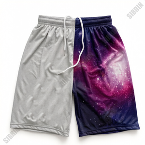 Sibrin Custom Basketball <b>Shorts</b> | Team Jerseys & <b>Shorts</b> with Logo Name Number | Sublimated Basketball <b>Shorts</b> USA - Product Image 3