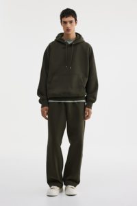 Sudadera con Capucha Extra Grande para Hombre, Sudadera de Felpa de Algodón Premium, Sudadera con Logotipo Personalizado, Sudadera Urbana al por Mayor - Product Image 2