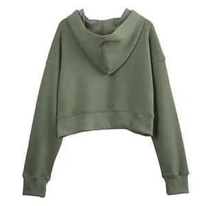 Hoodie court surdimensionné personnalisé, tendance et respirant, pour usage quotidien – Numica Sports - Product Image 2