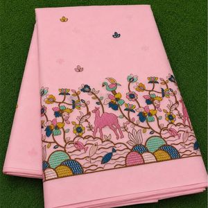Malty embroidery fabric sequin fabric mesh fabric digital print fabric for african fashion garment production buyer export trade - Product Image 5