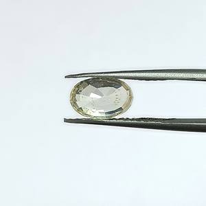 พลอยแซฟไฟร์สีเหลืองทรงรีธรรมชาติ 3.67 กะรัต สำหรับทำเครื่องประดับและแหวน YOIN-219 - Product Image 5