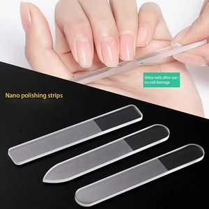 Lime à ongles professionnelle double face Zebra blanche, grain 100, réutilisable, 9,0x1,4 cm, pour soins des ongles - Product Image 2