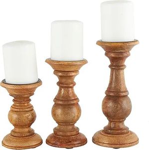 Prestige Wooden Candle Holder Elegant Decorative Solution For Banquets Celebrations And Formal Gathering Arrangements - Product Image 1